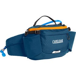 CamelBak M.U.L.E. 5 Waist Pack 50oz in Gibraltar Navy and Orange